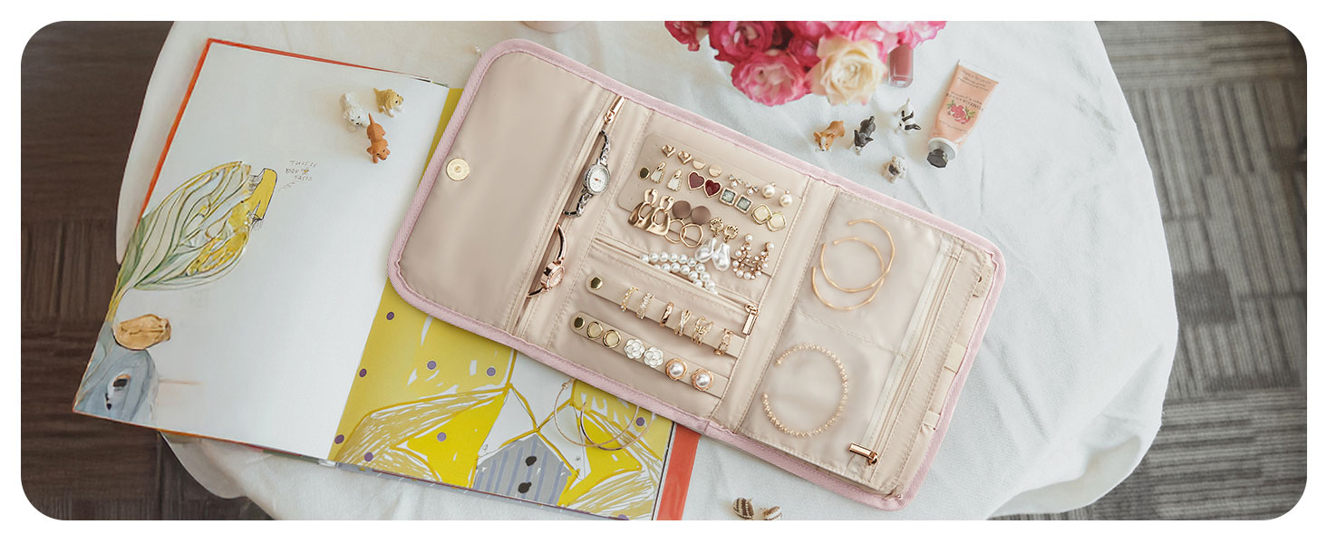 Travel Jewelry Case, Travel Jewelry Case Organizer