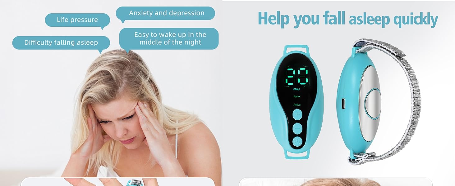 Sleep Aid Device-Blue