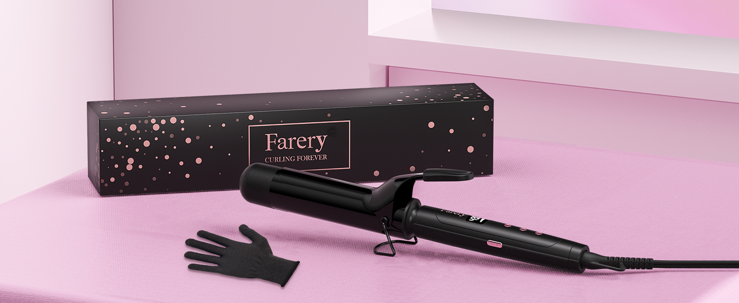 large barrel curing iron FOR LONG HAIR
