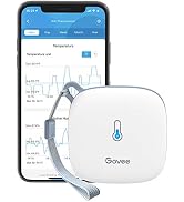 Govee WiFi Thermometer Hygrometer H5179, Smart Humidity Temperature Sensor with App Notification ...