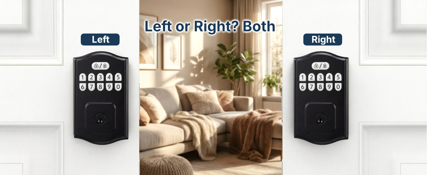 Keyless Entry Door Lock