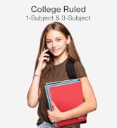 Subject Notebooks-College Ruled