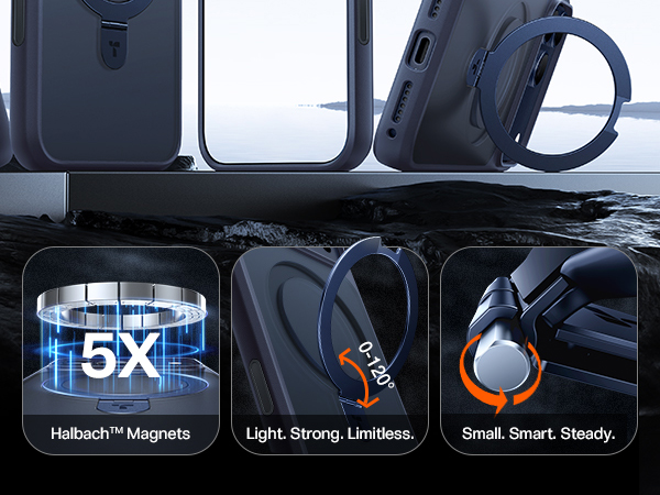 Ostand Magnetic iPhone 17 Pro Case