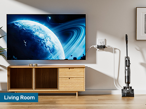 3-Outlet Grounding Adapter