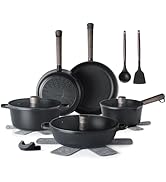 SENSARTE Cookware Set Pots and Pans Set Nonstick Kitchen Cooking Set Non-toxic, Dishwasher Safe, ...
