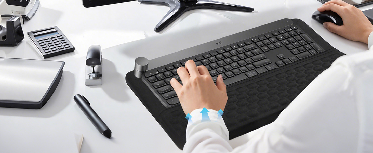 arm rest for keyboard