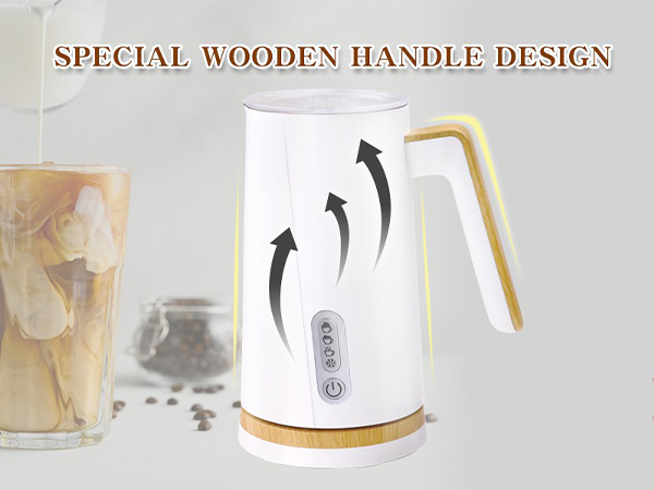 milk frother and steamer