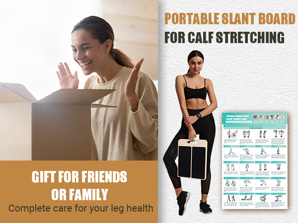 incline board for calf stretching