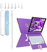 aMZCaSE Pencil for ipad(Pen Compatible with 2018-2024) Bundle with Case with iPad 9/8/7th Generat...
