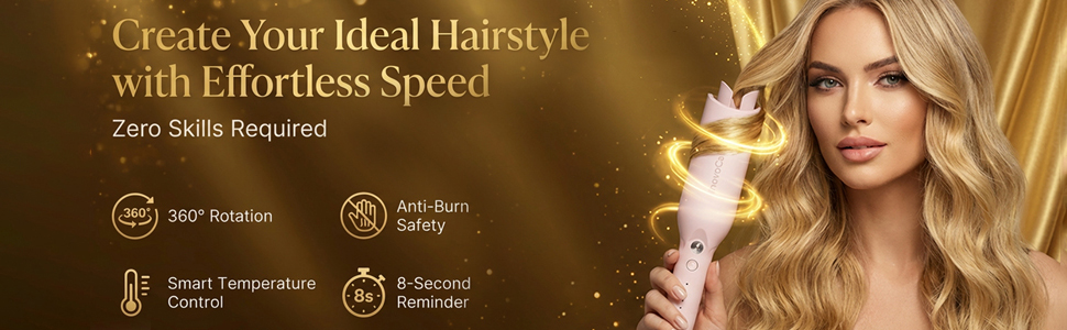 Automatic Rotating Curling Iron