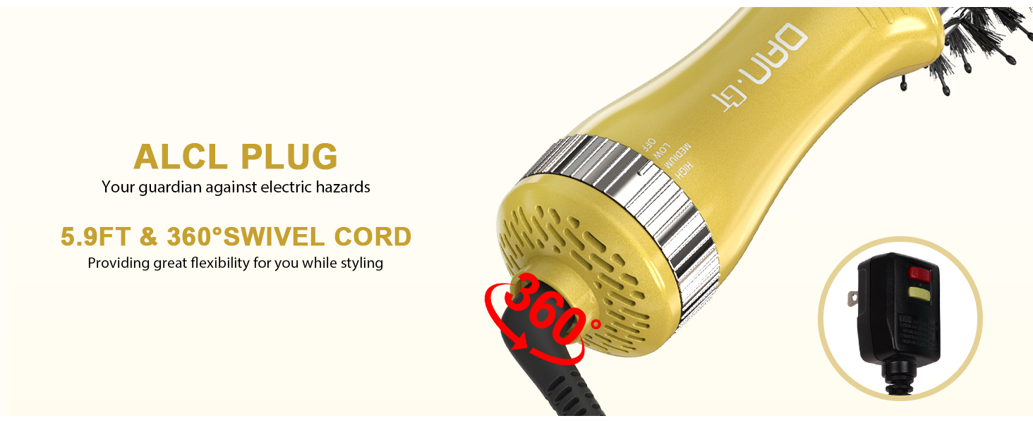 hair dryer brush for short hair