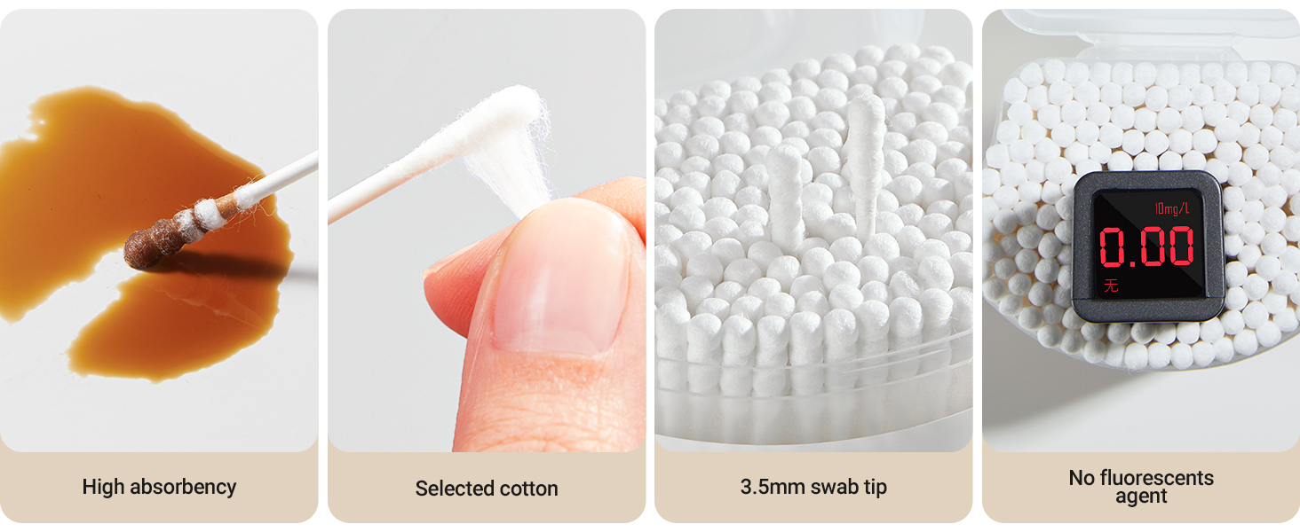 high sbsorbency swabs
