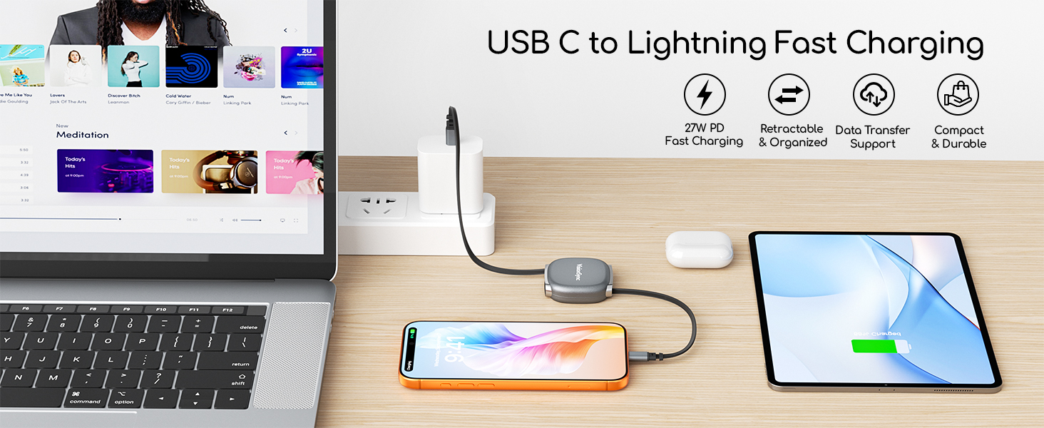 usb c to lightning cable