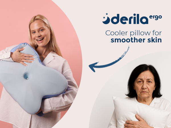 derila ergo pillow neck pillow memory foam pillows cooling pillow cervical neck pillow
