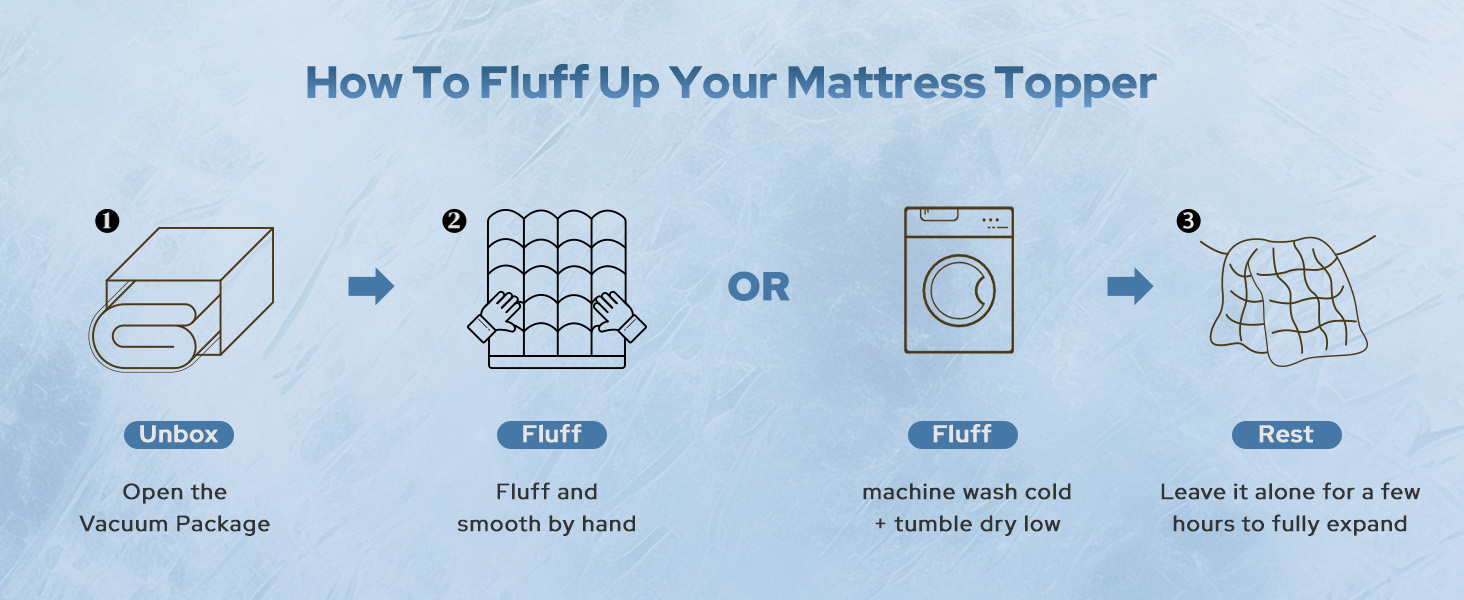 fluff up
