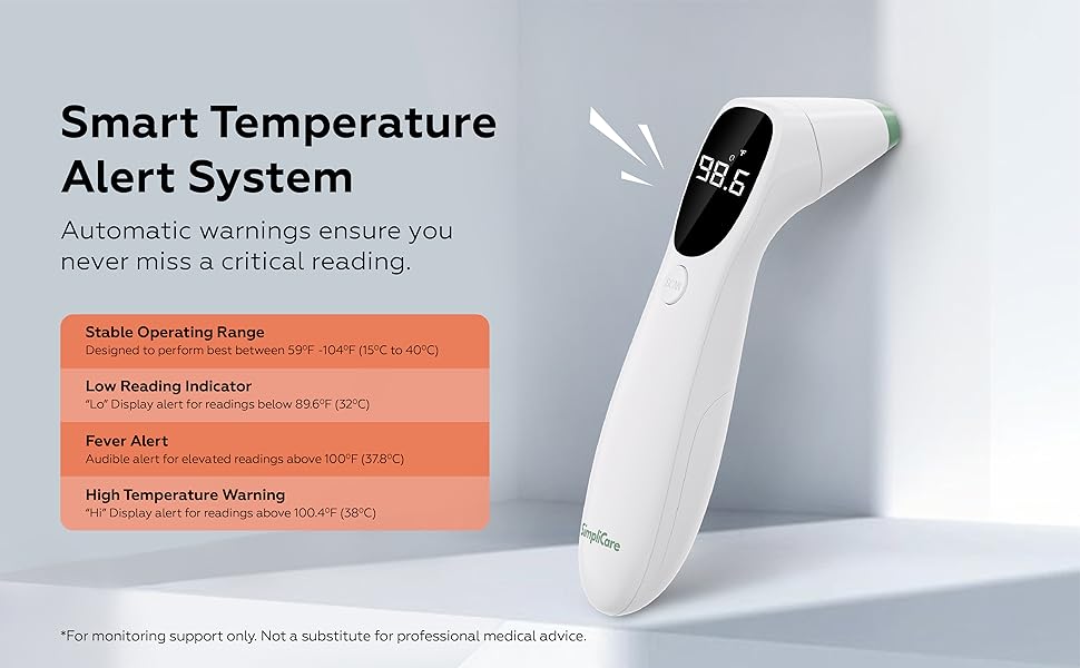 Temperature Range and Alert