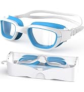 Zeligerstar Kids Swim Goggles,Swimming Goggles for Kids 6-14, Anti-Fog UV Protection Pool Goggles...