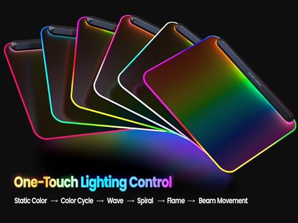 BladeHawks BX10 RGB Full Backlight Gaming Mouse Pad