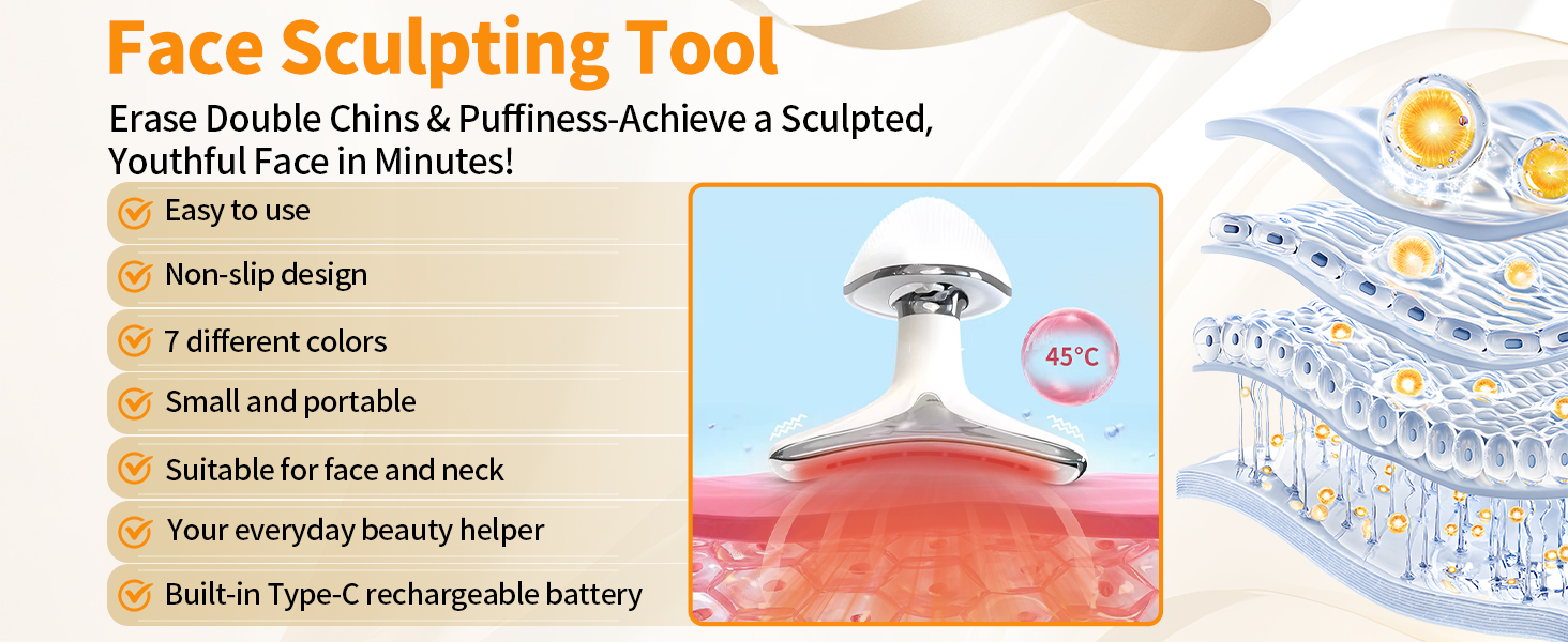 Portable Neck and Face Massager