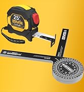 tape measure and miter saw protractor