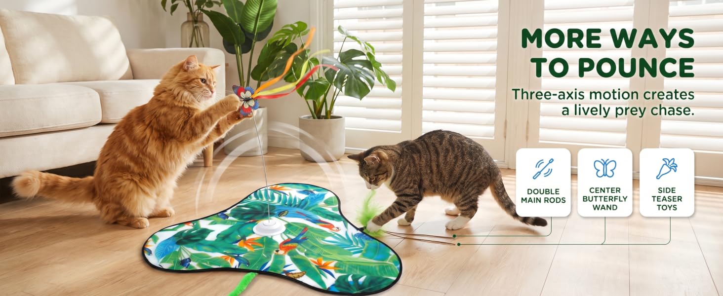 cat toys for bored indoor adult cats