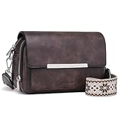 Roulens Crossbody Bags for Women Small Crossbody Wallet Purses with Card Slots Leather Shoulder H...