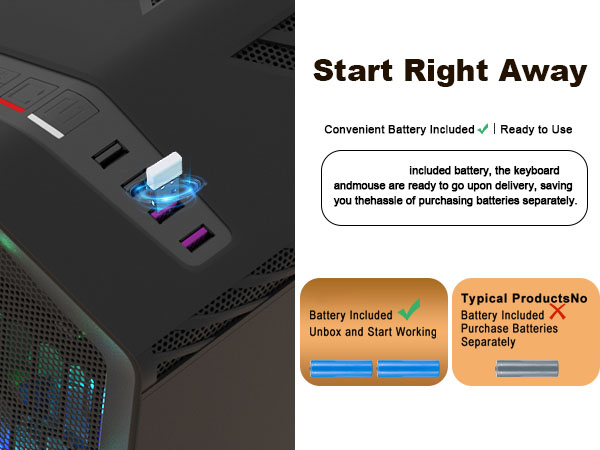Wireless Keyboard Mouse