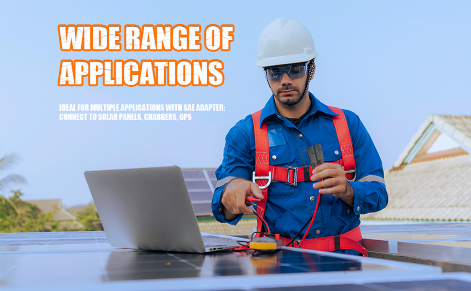 12AWG SAE to SAE Extension Cable