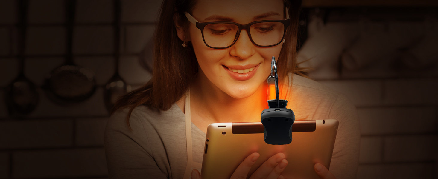 rechargeable book light