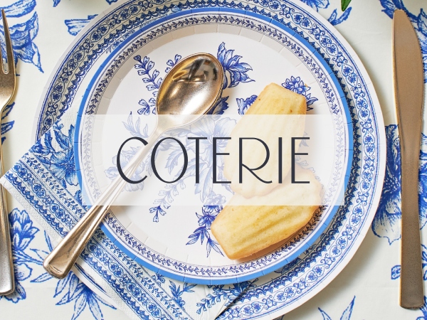 Coterie Blue Toile