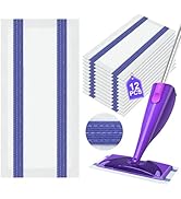 Disposable Mop Pad Refills for Swiffer WetJet Hardwood and Floor Spray Mop Multi-Layer Dry Mop Pa...