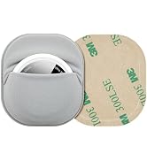 2 Pack for Airtag &amp; Moto Tag Sticker Adhesive Mount, Apple AirTags 1st &amp; 2nd Generation Fabric Ho...