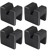 Seven Sparta Car Jack Pad Adapter for Jack Stand Universal Rubber Slotted Frame Rail Pinch Welds ...