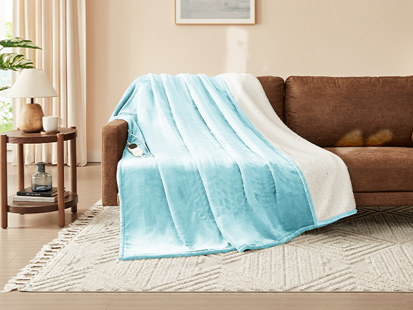 The fabric is very soft,thicker than normal blankets