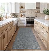 CHAMPLANT Runners Area Rug for Hallways 3x10 Feet Grey Washable Kitchen Runner Non Slip Hall Runn...