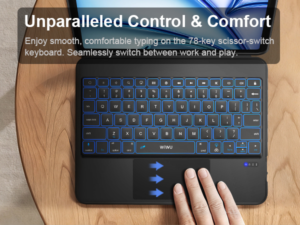 Scissor-Switch Keys 78-key keyboard