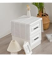 YZKITM Rustic Braided Striped Table Runner Small Short Farmhouse Linen Table Runners Boho Table R...