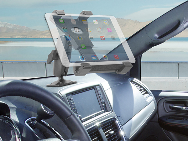 Tablet Mount on Dashboard