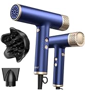 YAPOY Professional Hair Dryer with Diffuser Fast Drying 200 Million Ionic Blow Dryer with 110, 00...