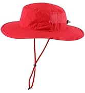 Connectyle Men's Sun Hat UPF 50+ Wide Brim Bucket Hats for Fishing Hiking Gardening Adjustable Bo...