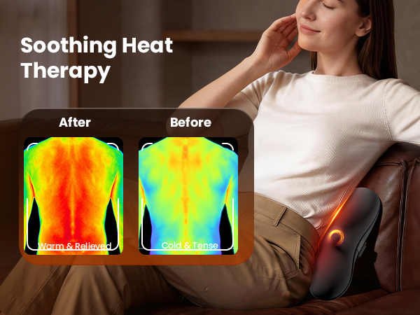 back massager with heat