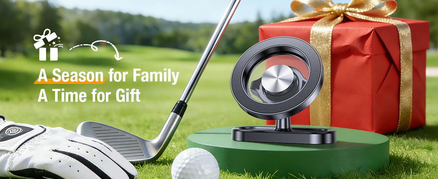 Magnetic Golf Cart Phone Holder