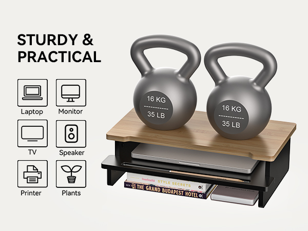monitor stand for desk