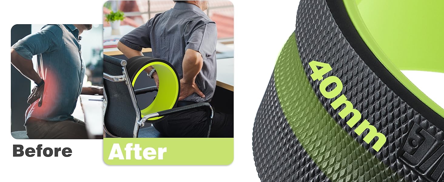 zomyove foam roller for back pain