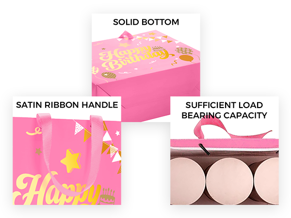 Pink Birthday Gift Bag
