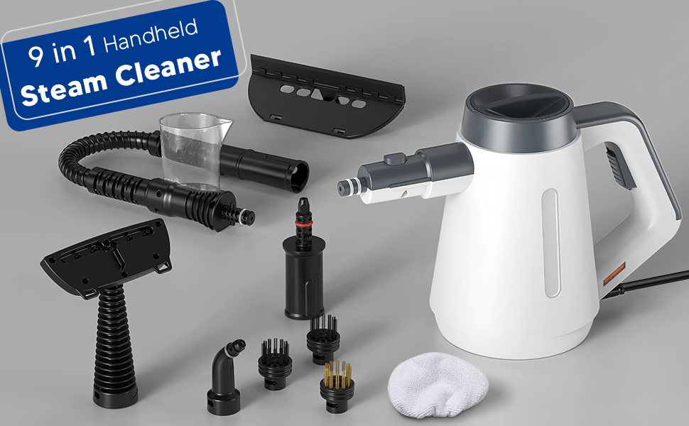 9 in 1 Handheld Steam Cleaner