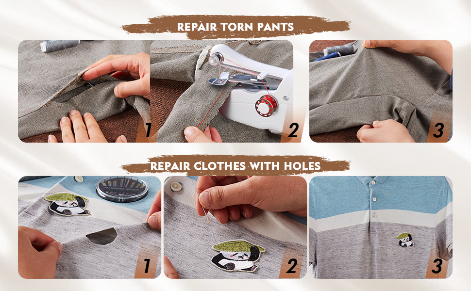 Handheld Sewing Machine Mend clothes and pants
