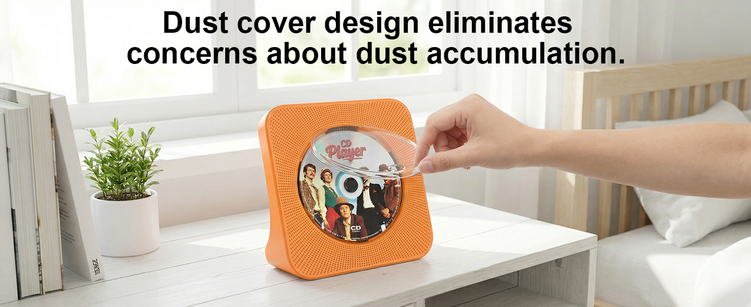 CD Player for Home with Bluetooth