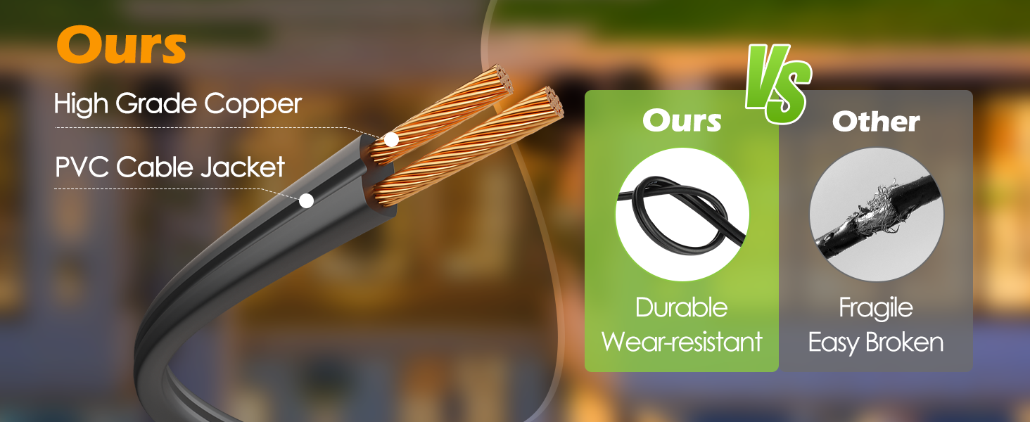 durable pVC cord