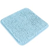 PureSwan Small Bathroom Rug 12"x12" – Washable and Absorbent Mini Bath Mat, Non Slip, Thick Soft ...